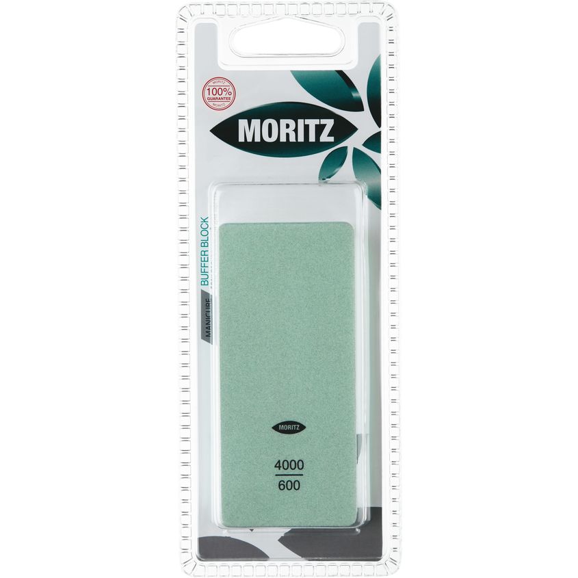

MORITZ Блок полировочный для ногтей MORITZ двусторонний 4000/600