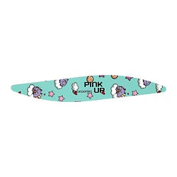 Пилка для ногтей ACCESSORIES fun 240 грит фигурная в ассортименте
