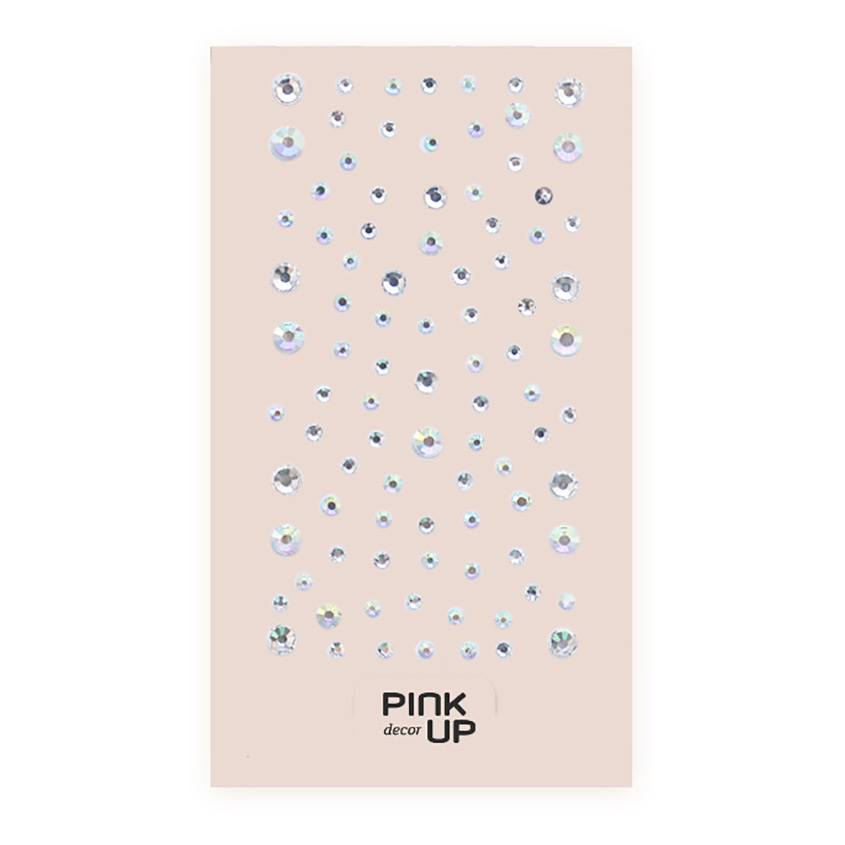 

PINK UP Кристаллы для ногтей 3D