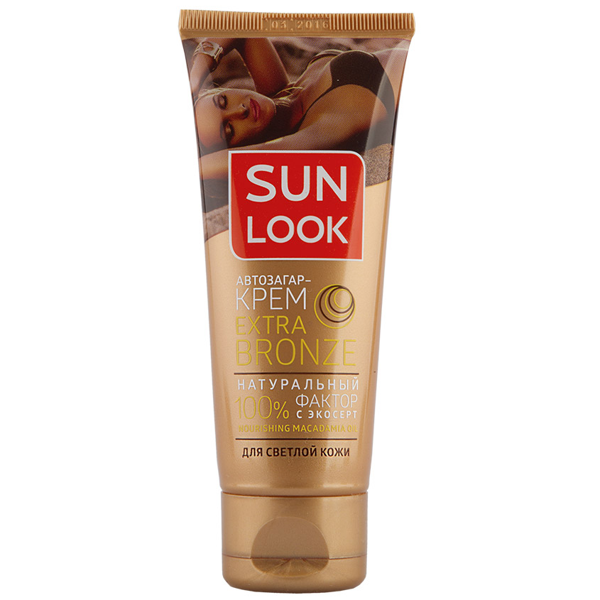 

SUN LOOK Автозагар для лица и тела SUN LOOK extra bronze для светлой кожи