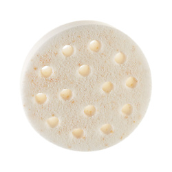 Спонж для очищения лица CLEAN с пилинг эффектом 8 см