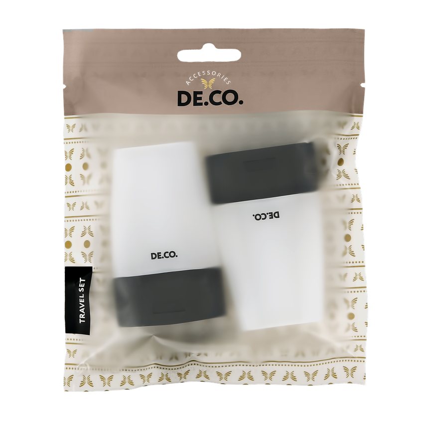 

DECO. Набор дорожных флаконов DECO. (флип-топ) 2x50 мл