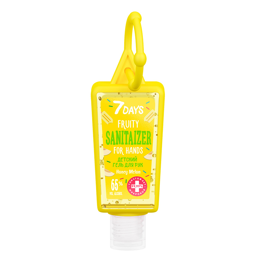 

7DAYS антибактериальный гель FRUITY SANITAIZER Melon