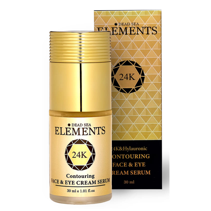 

DEAD SEA ELEMENTS Сыворотка для кожи лица и контура глаз с минералами Мертвого моря, 30+