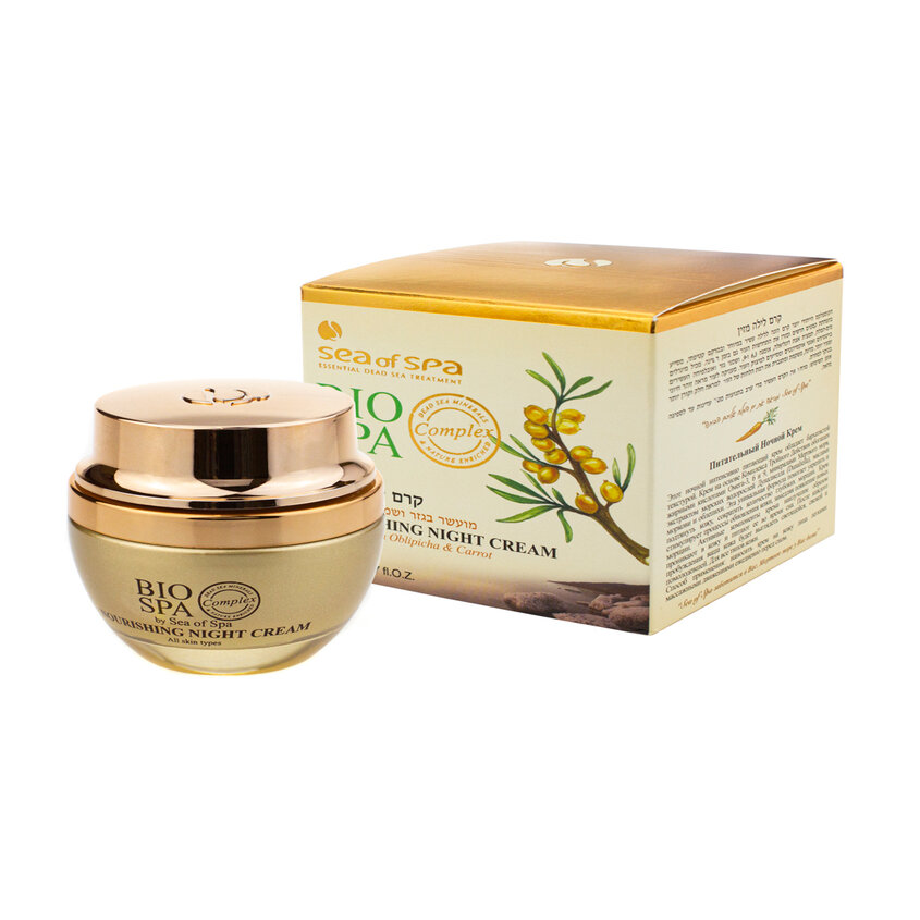 

SEA OF SPA ночной крем для лица с маслом моркови и облепихи BIO SPA