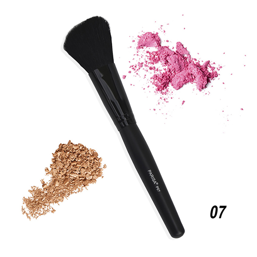 

PARISA COSMETICS Кисть для макияжа P-07 для сухих компактных и шариковых корректирующих средств