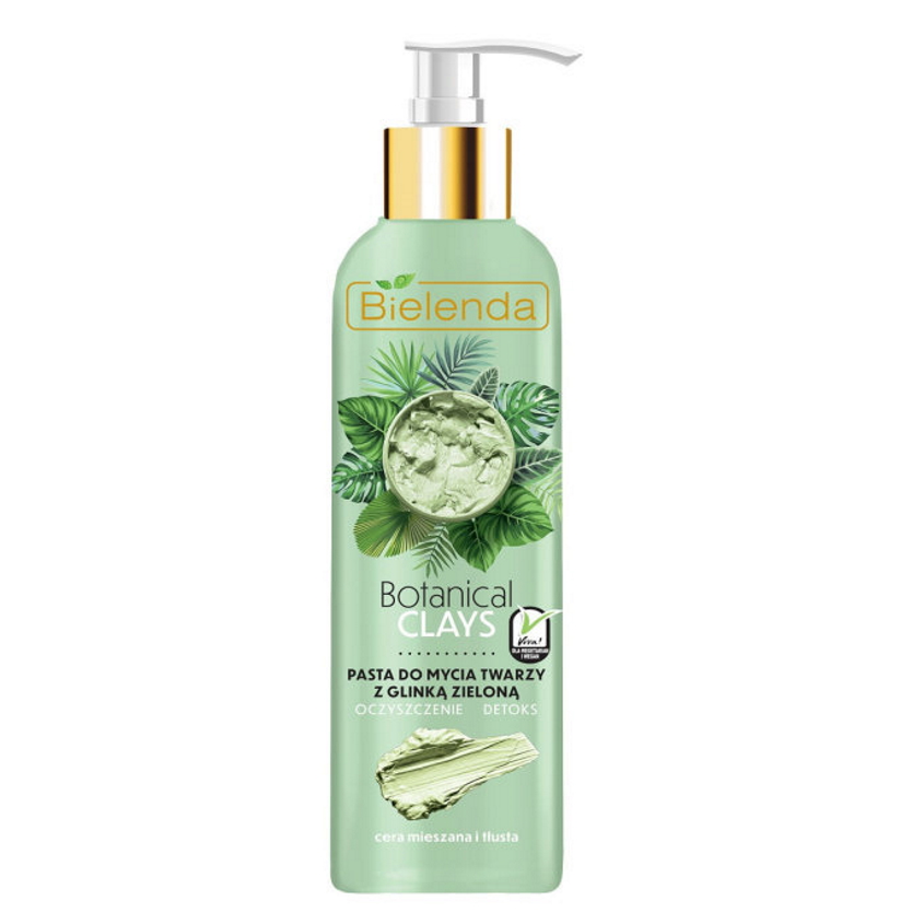 

BIELENDA паста для умывания с зеленой глиной BOTANICAL CLAYS