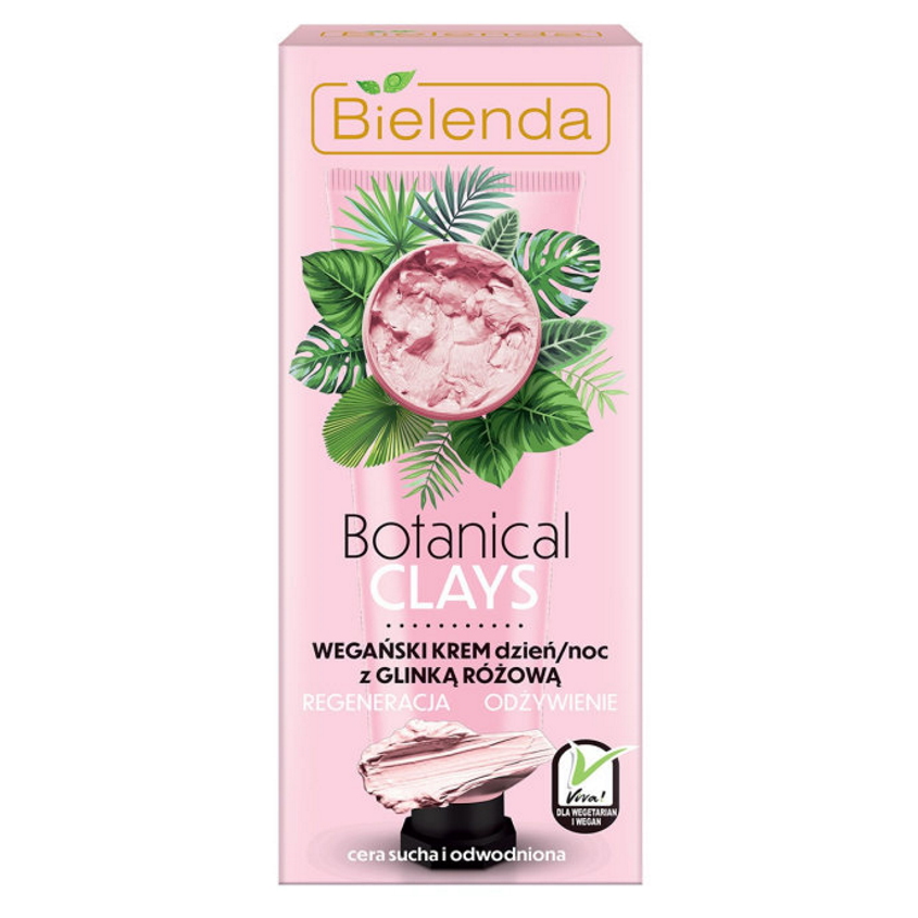 

BIELENDA крем для лица с розовой глиной BOTANICAL CLAYS