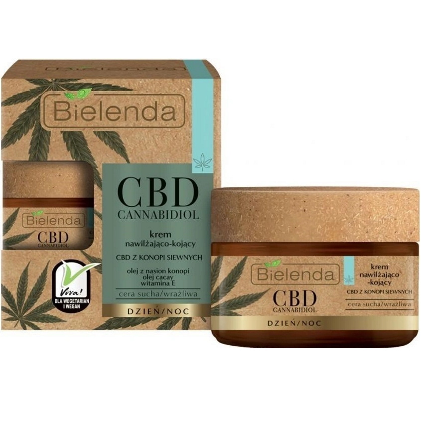 

BIELENDA крем для лица для сухой кожи CBD Cannabidiol
