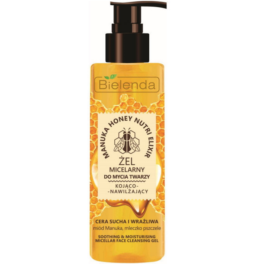 

BIELENDA мицеллярный гель для умывания MANUKA HONEY