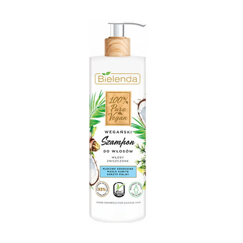 

BIELENDA шампунь для поврежденных волос PURE VEGAN