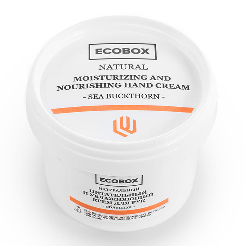 

ECOBOX крем для рук moisturizing and nourishing hand cream