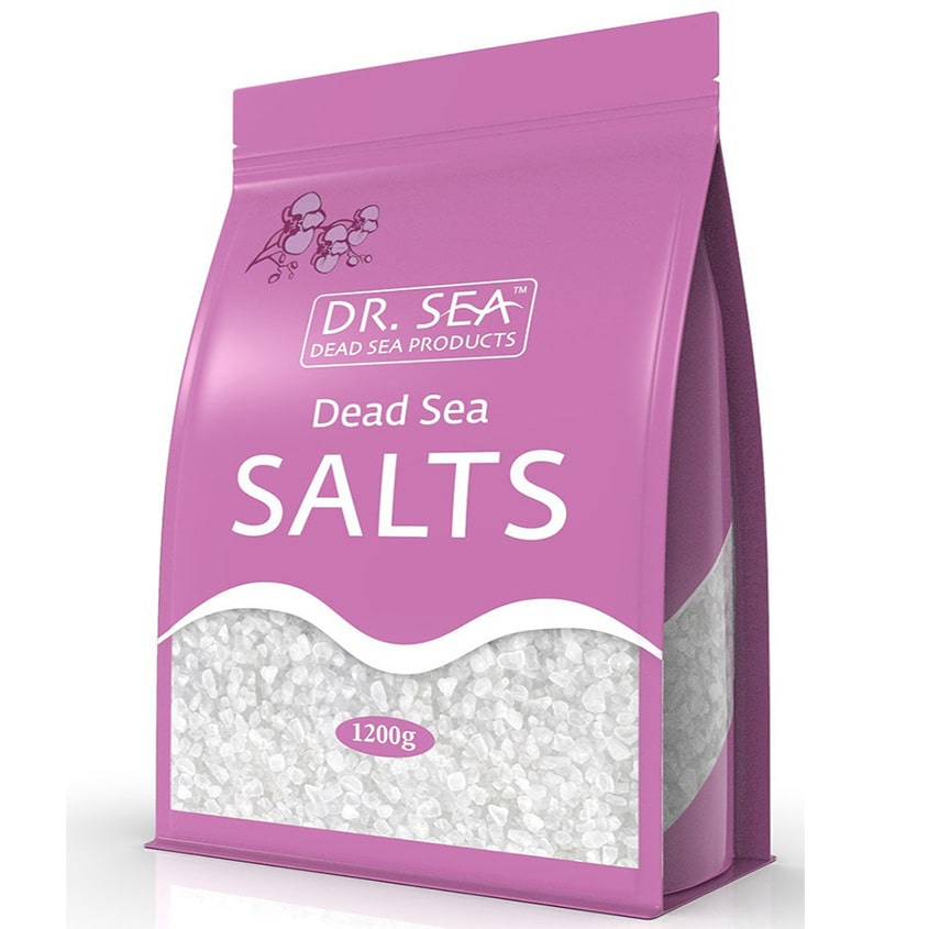DR. SEA Натуральная минеральная соль Мертвого моря обогащенная экстрактом орхидеи, большая упаковка