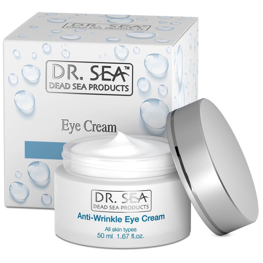 DR. SEA Омолаживающий крем для области вокруг глаз с витамином B5 и минералами Мертвого моря