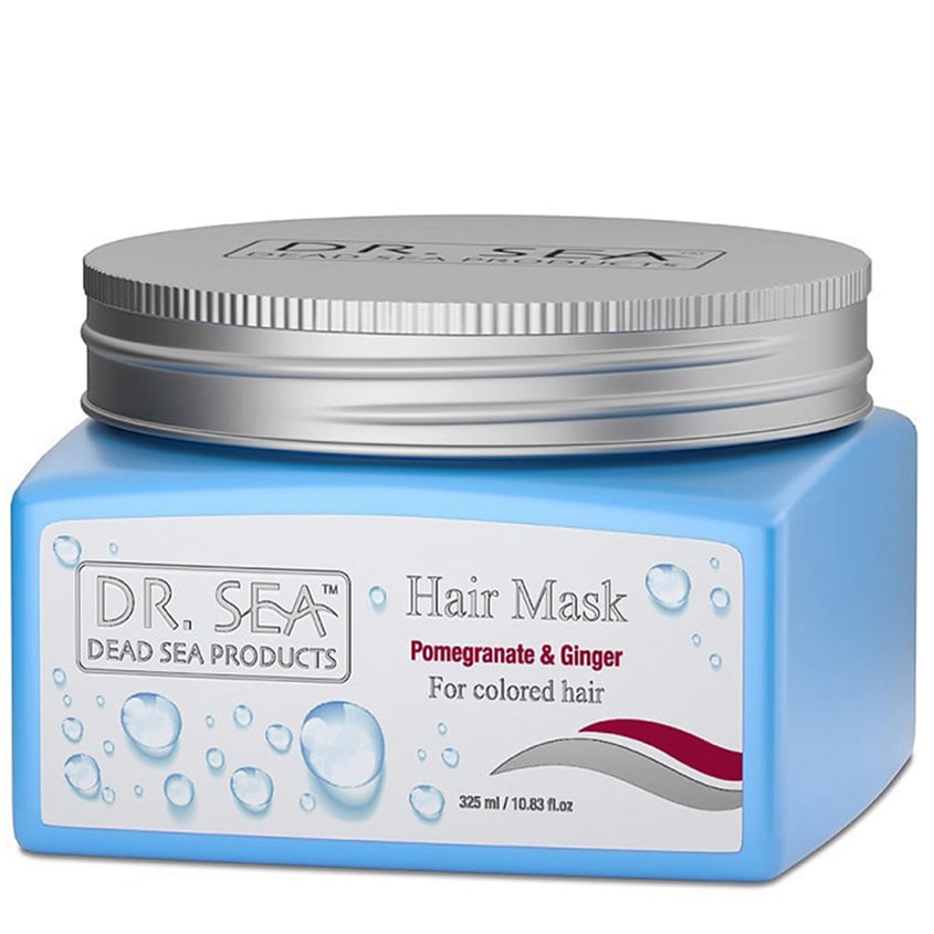 DR. SEA Восстанавливающая маска для окрашенных волос с гранатом и имбирем