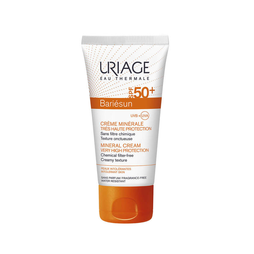 URIAGE Барьесан spf 50+ минеральный крем