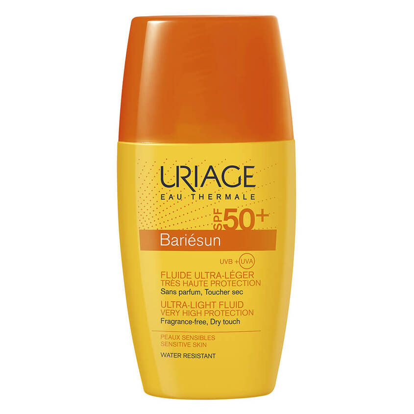 URIAGE Барьесан spf 50+ ультралегкая эмульсия