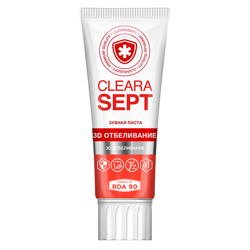 

CLEARASEPT зубная паста 3D Отбеливание зубов