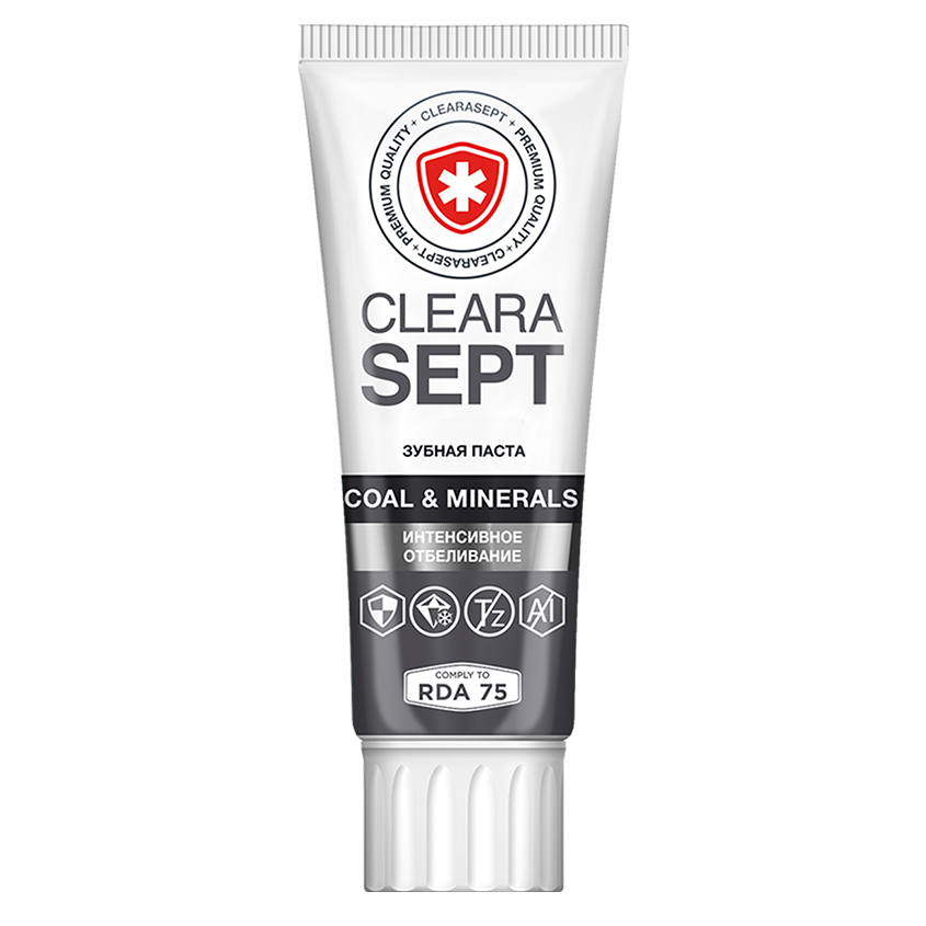 

CLEARASEPT зубная паста Интенсивное отбеливание
