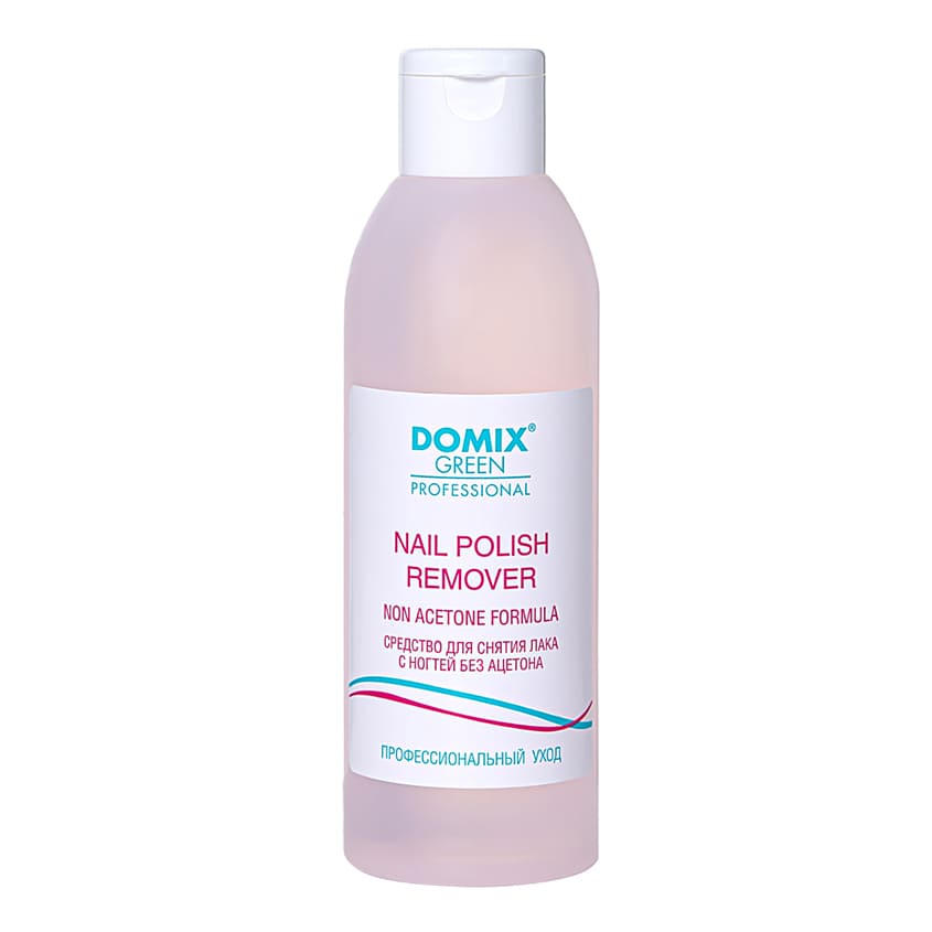 фото Domix dgp nail polish remover with acetone средство для снятия всех видов лака с ацетоном