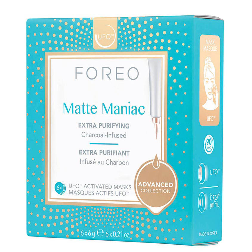 

FOREO Очищающая маска для лица для жирной кожи Matte Maniac для UFO