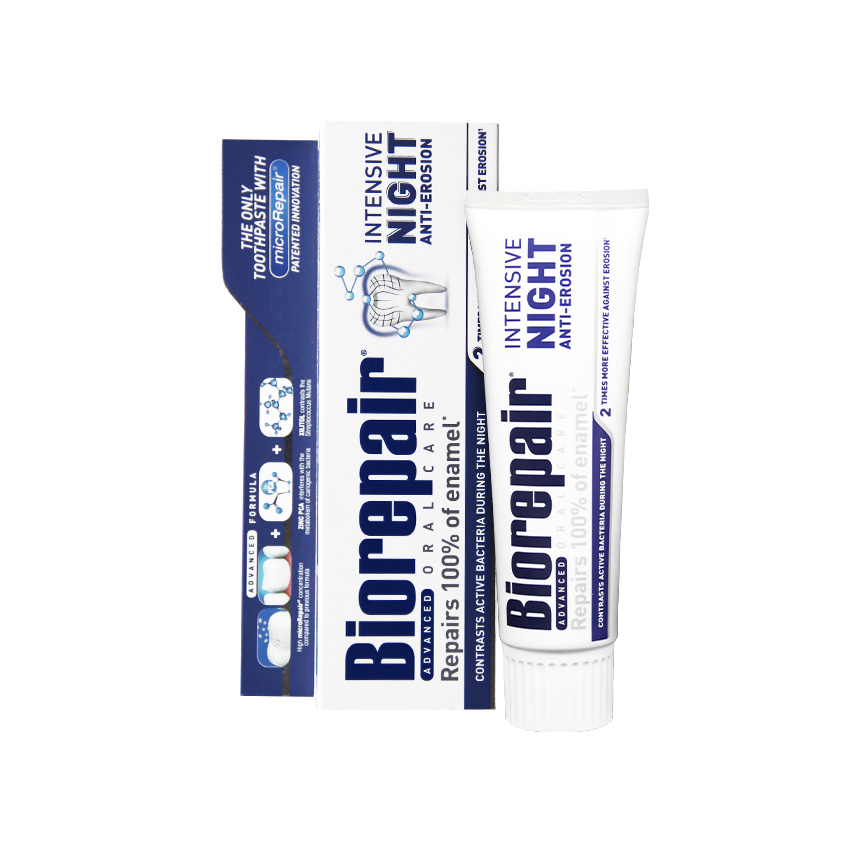 

BIOREPAIR Intensive Night Repair Зубная паста "Ночное восстановление"