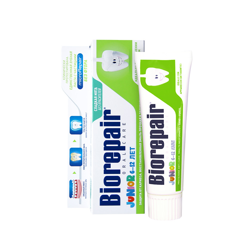 

BIOREPAIR Junior Зубная паста "Для детей с 6 до 12 лет"