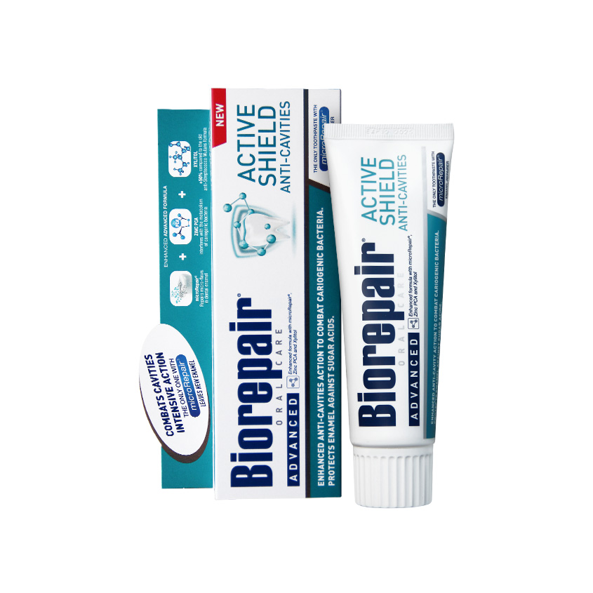 

BIOREPAIR Active Shield Зубная паста "Активная защита эмали зубов"