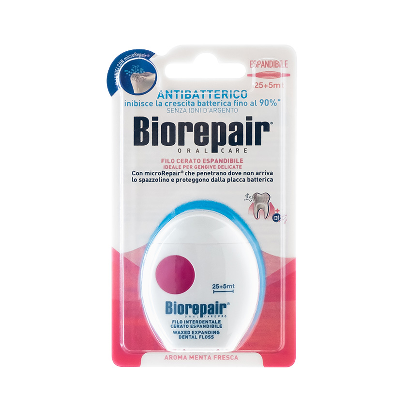 

BIOREPAIR Filo Cerato Espandibile Вощеная расширяющаяся зубная нить