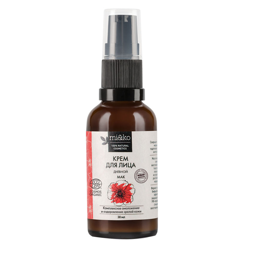 

MI&KO Крем для лица Мак дневной анти-эйдж 45+ Cosmos Organic