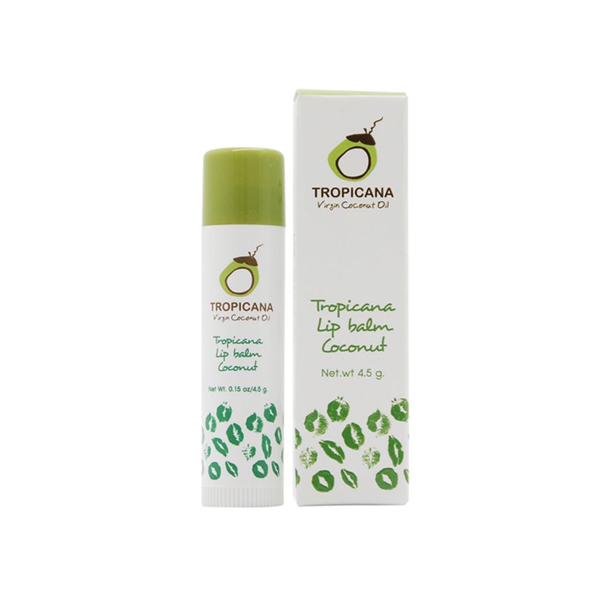 

TROPICANA Бальзам для губ в стике "Coconut" (кокос)
