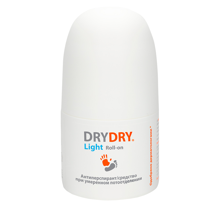 

DRYDRY Light (ДРАЙДРАЙ Лайт) Антиперспирант/средство при умеренном потоотделении