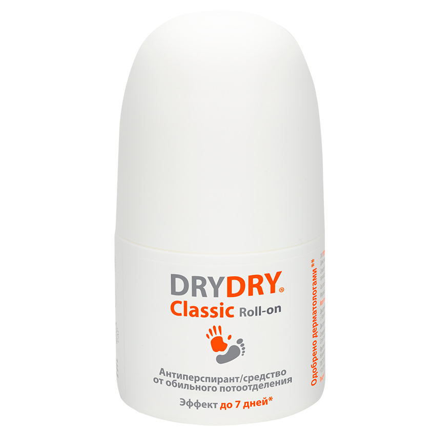 DRYDRY Classic Roll-on (ДРАЙДРАЙ Классик Ролл-он) Антиперспирант/средство от обильного потоотделения