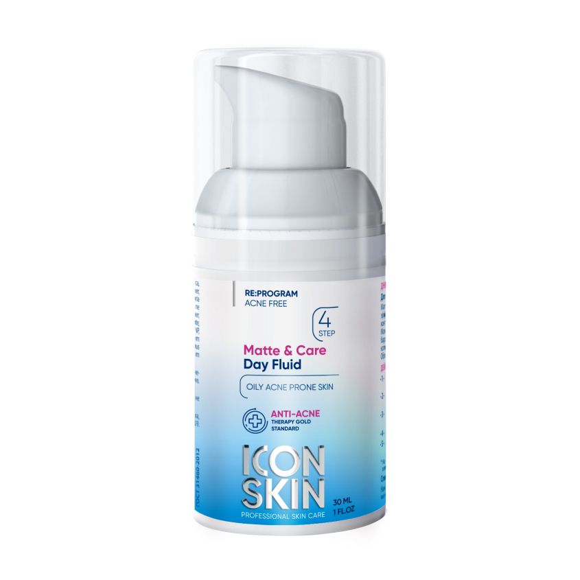 

ICON SKIN ДНЕВНОЙ ФЛЮИД MATTE & CARE