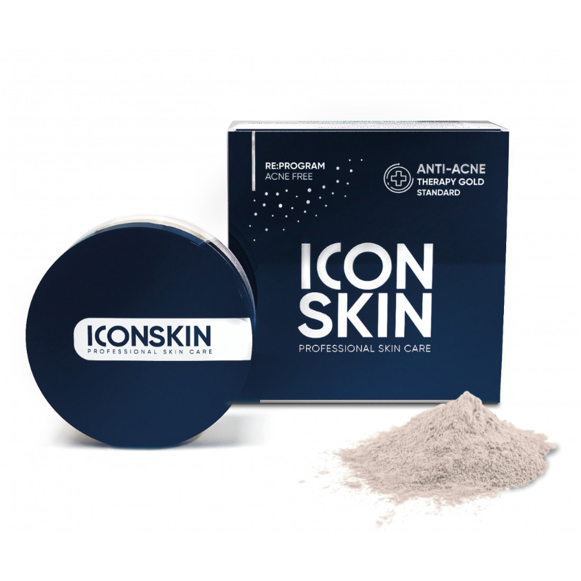 

ICON SKIN МИНЕРАЛЬНО-РАСТИТЕЛЬНАЯ СЕБОСТАТИЧЕСКАЯ ПУДРА SEBUM LOCK