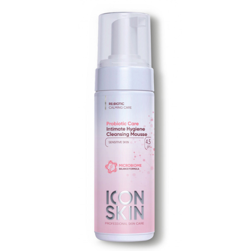 ICON SKIN Мусс для интимной гигиены PROBIOTIC CARE