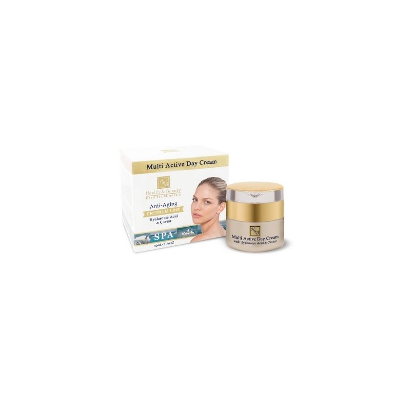 

HEALTH&BEAUTY Мультиактивный дневной крем с гиалуроновой кислотой и экстрактом черной икры