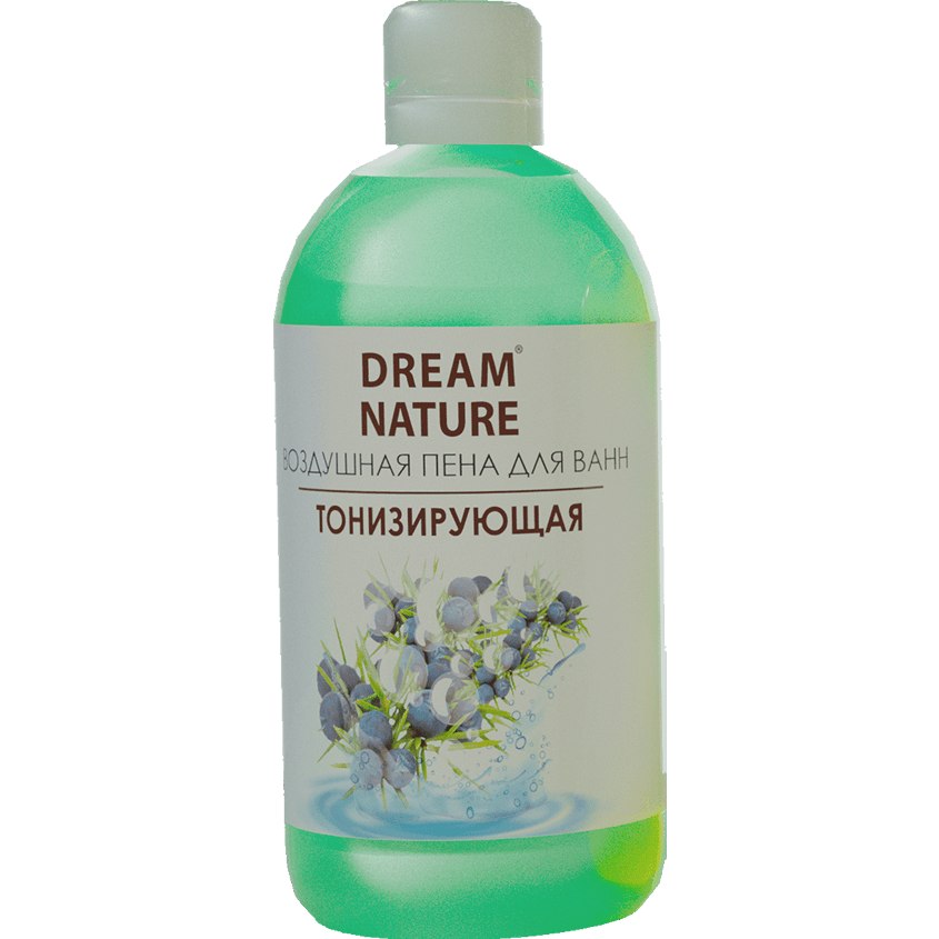 DREAM NATURE Воздушная пена для ванн "Тонизирующая" с ароматом можжевельника