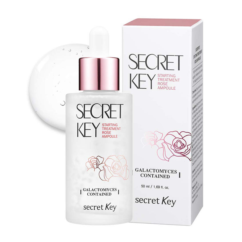 

SECRET KEY Увлажняющая ампульная сыворотка для лица с розовой водой