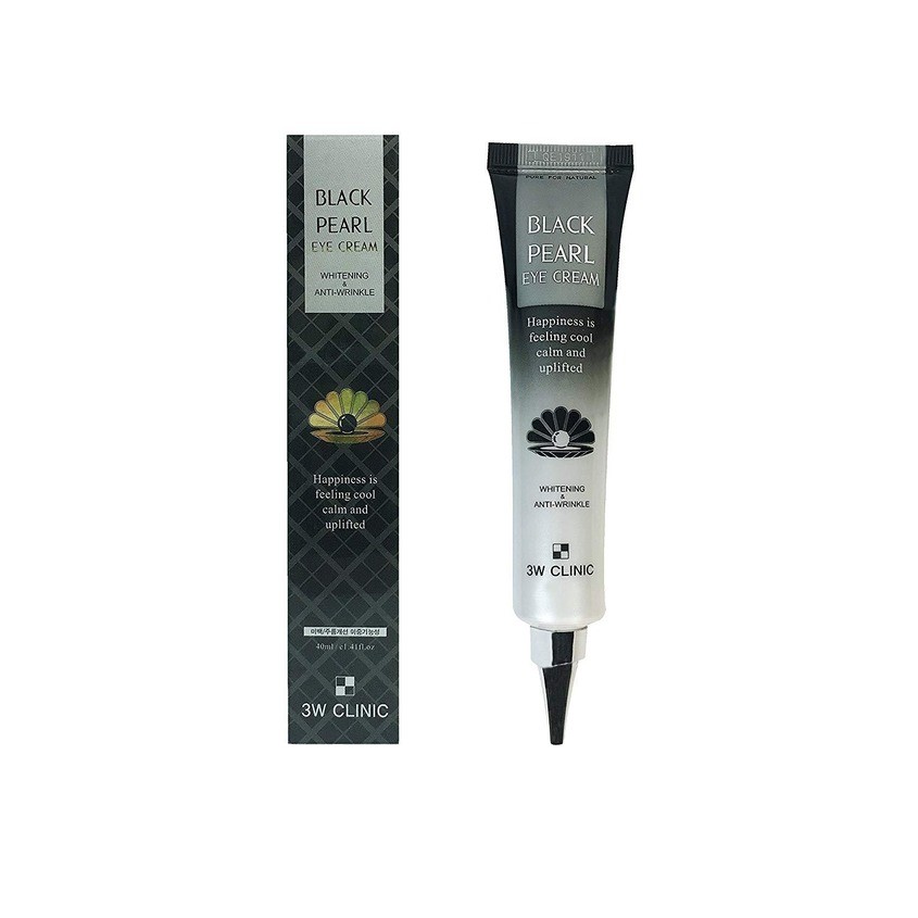 

3W CLINIC Крем для глаз "Black pearl Eye Cream Whitening&Anti-Wrinkle"