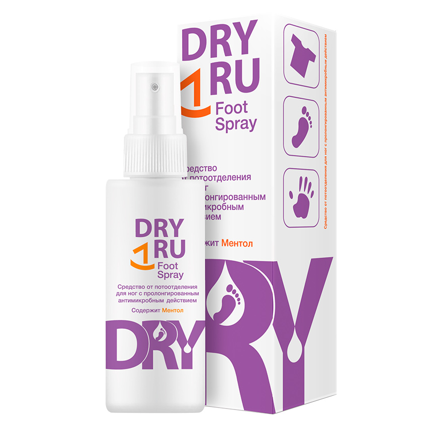 

Foot Spray Средство от потоотделения для ног с пролонгированым антимикробным действием
