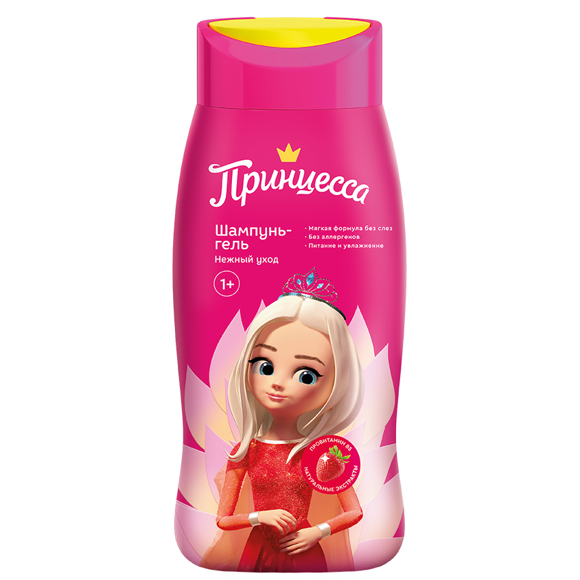

ПРИНЦЕССА Шампунь-гель Принцесса Нежный уход