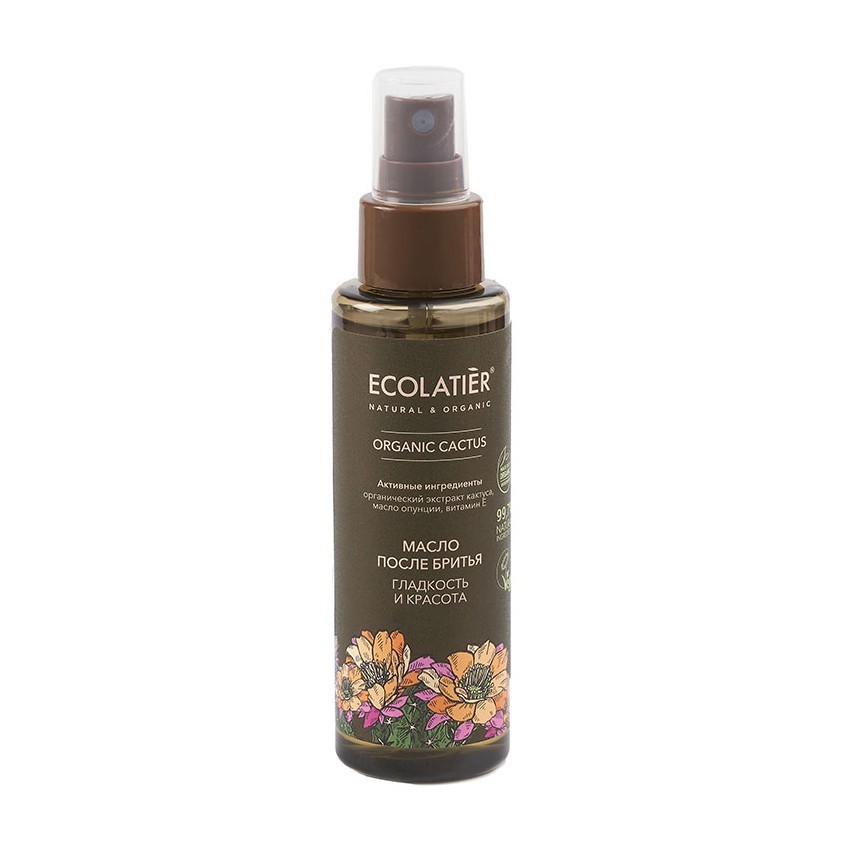 

ECOLATIER GREEN Масло после бритья ORGANIC CACTUS