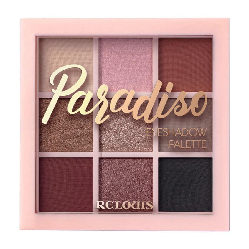 

RELOUIS Палетка теней Paradiso для век Cold