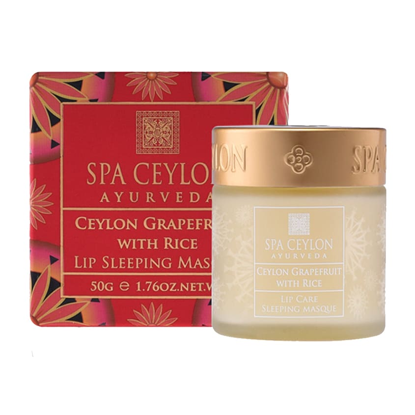 

SPA CEYLON Ночная маска для губ " Цейлонский грейпфрут и Рис"