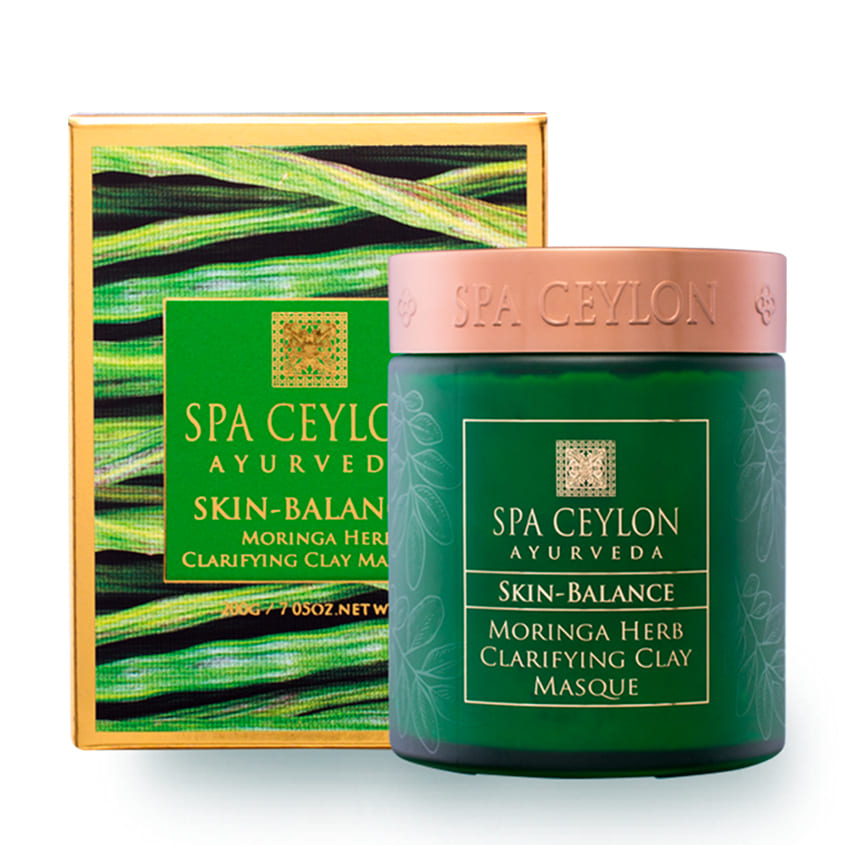 

SPA CEYLON Очищающая маска из глины с морингой