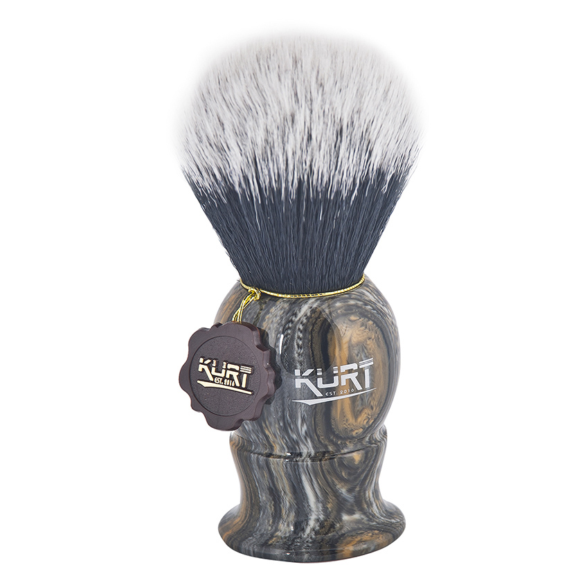 KURT Помазок для бритья Hi-Brush серый камень