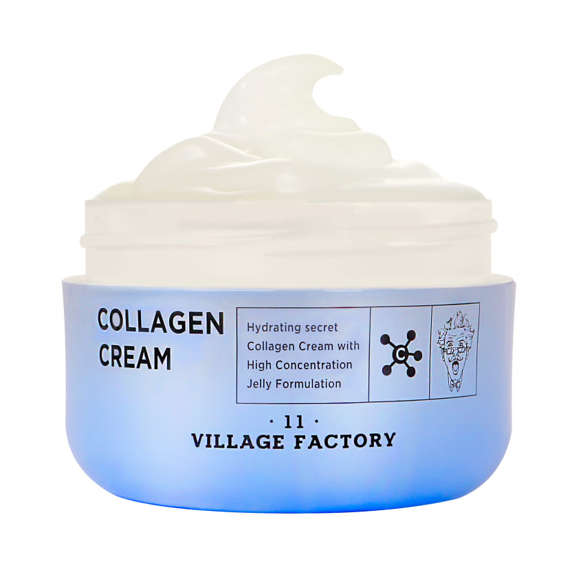 

VILLAGE 11 FACTORY Увлажняющий крем для лица с коллагеном Collagen Cream