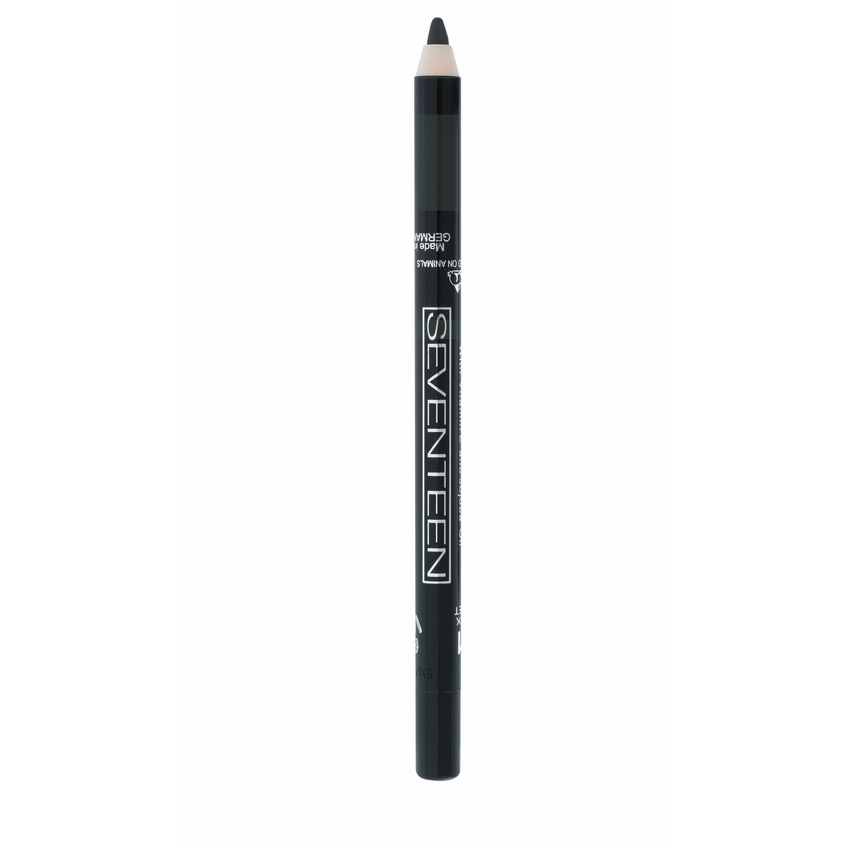 Карандаш для век с витамином Е водостойкий Supersmooth Waterproof Eyeliner 12г: 10 Charcoal