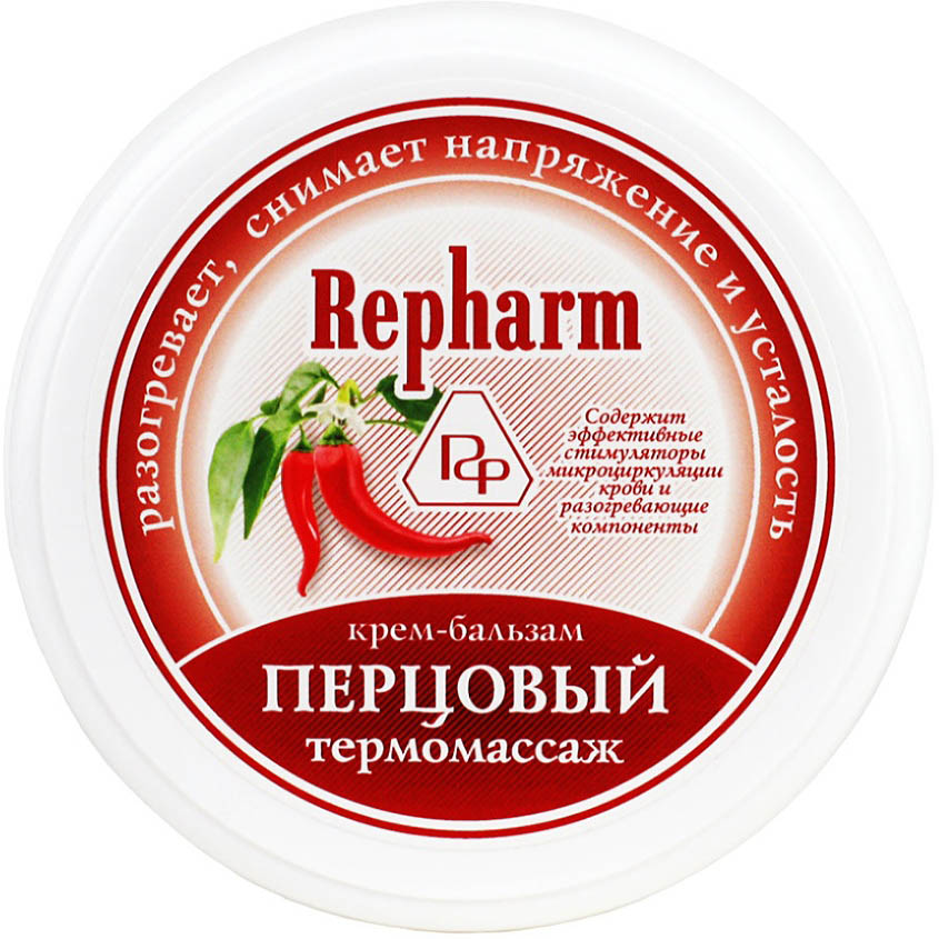 

REPHARM Крем-бальзам «Перцовый термомассаж»